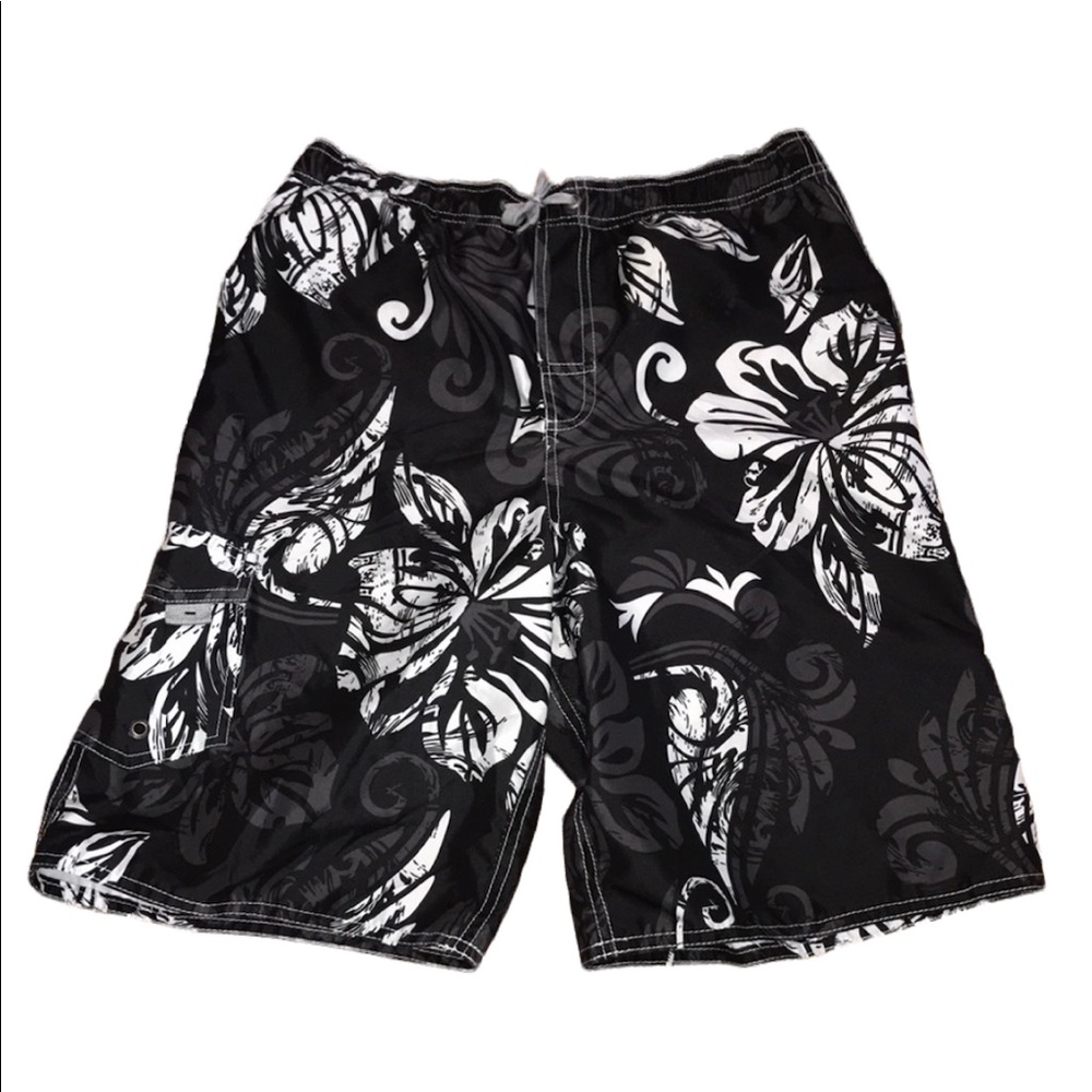 BOYS First Wave Dillards Swim Trunks 14/16